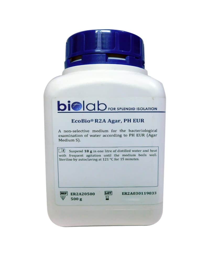 R2A Agar 500gm Biolab Lab Supply