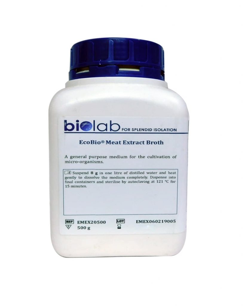 Meat Extract broth 500gm Biolab /بايولاب-اوروبي | Lab Supply Group