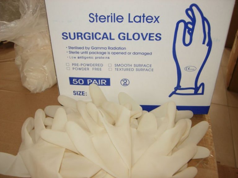 Sterile Latex Surgical Gloves (Malaysian) 1 pair Lab Supply